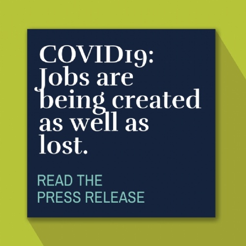 COVID-19: Jobs are being created as well as lost.