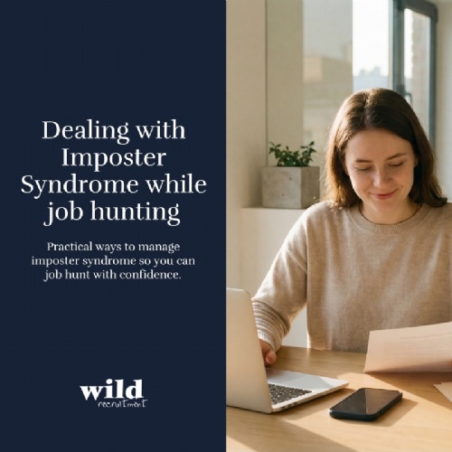 Read more... Dealing with Imposter Syndrome when job-hunting